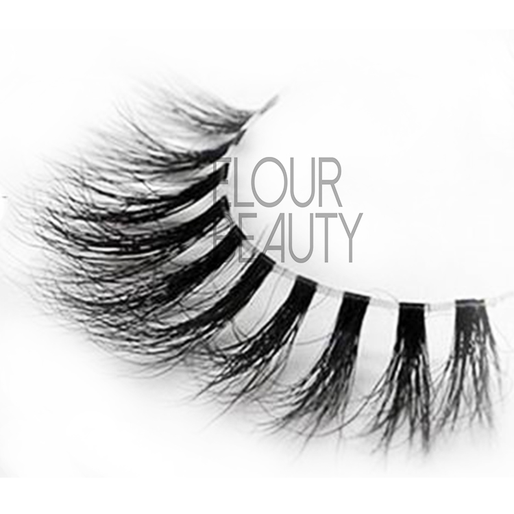 3d clear band mink false eyelashes ES110